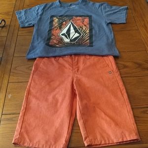 Shorts and tee shirt